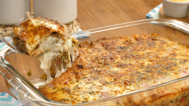 Depois que fiz essa lasanha de fraldinha, minha família nunca mais quis experimentar outro recheio