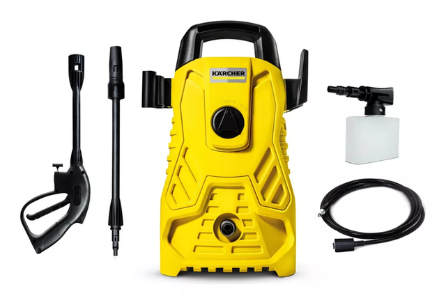 A lavadora de alta pressão Kärcher traz eficiência e rapidez na hora da limpeza pesada (Divulgação: Mercado Livre).