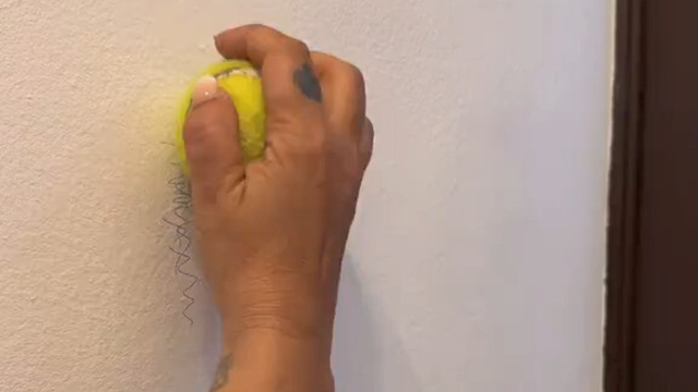 Técnica pode ser usada para tentar remover marcas feitas com caneta esferográfica. (créditos: reprodução/trendencias/@yolandavaquitayoli)