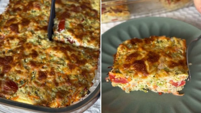 Essa é pra salvar a dieta: torta salgada fit para facilitar as refeições da sua semana