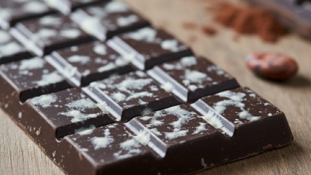 O que significa quando o chocolate fica esbranquiçado? Descubra se ainda pode comer