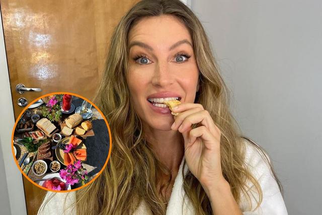 O que Gisele Bündchen comeu em sua viagem ao Brasil (spoiler: não é salada)