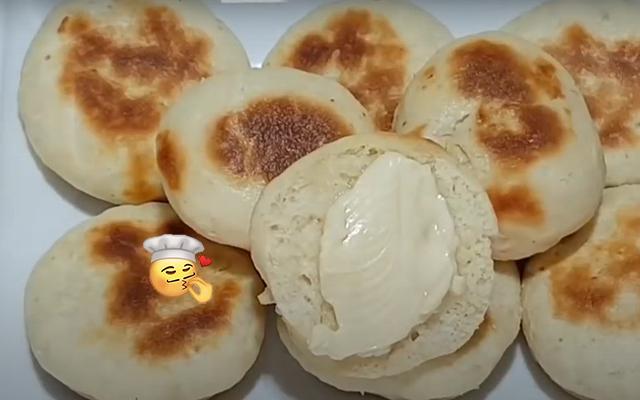 Pãozinho econômico que faço em 10 minutos no café da manhã: receita fácil, sem sujeira e nem precisa de forno