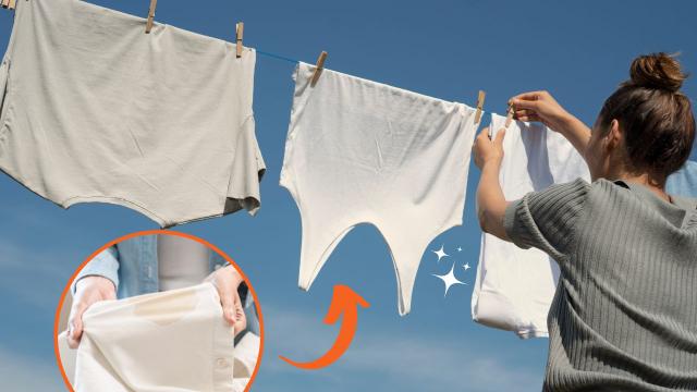 “Roupa branca de doer o olho”: dona de casa revela segredo para lavar roupa encardida sem usar produtos fortes