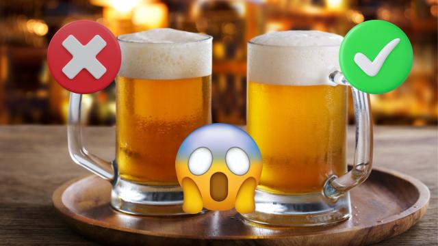 Nunca bebi cerveja em um copo limpo na rua: aprenda como identificar se o copo está limpo e vem ficar chocado comigo!