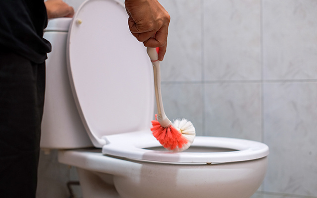 Poucas pessoas usam a escova de banheiro do jeito certo: você limpa o vaso, mas esquece de fazer isso