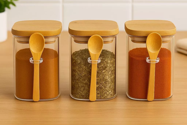 Temperos sempre à mão com muito mais organização e estilo (Divulgação: Shopee).