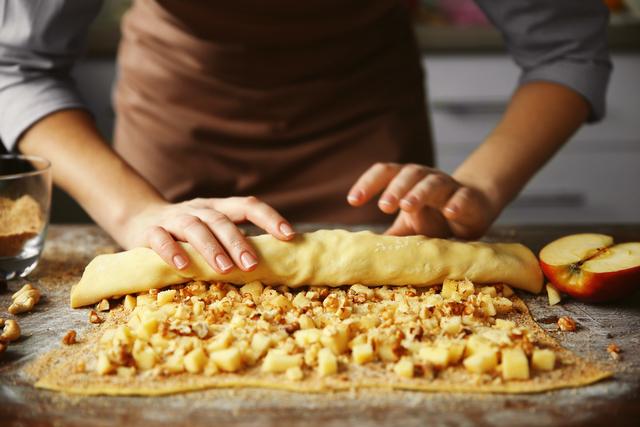 Strudel é um dos pratos típicos da Pommerfest. (Foto: Shutterstock)