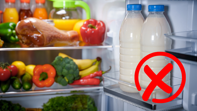 O erro do leite na porta da geladeira: você está guardando os laticínios no lugar errado e fazendo eles estragarem mais rápido