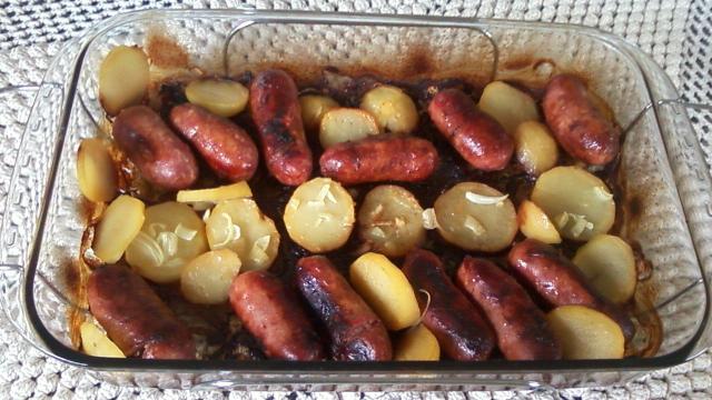 Linguiça assada (Créditos: TudoGostoso)