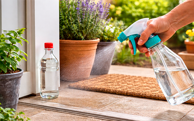 Proteção simples para manter sua casa mais segura contra essa praga: borrife esse ingrediente na entrada