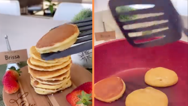 Sem açúcar, sem glúten e SEM BANANA: já salva essa receita de panqueca saudável para fazer num café da manhã especial