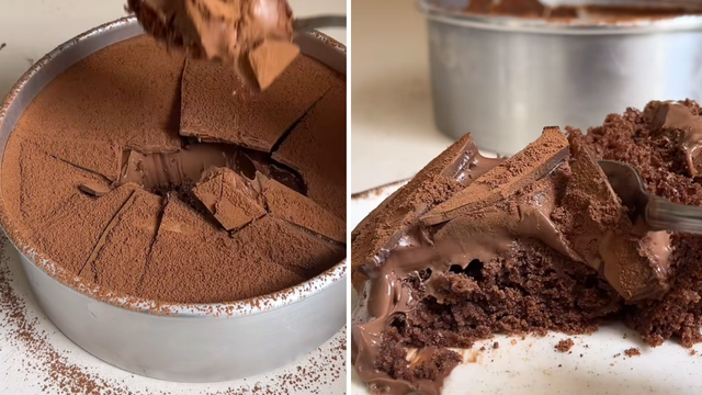 Chocolate lava cake é o melhor bolo de chocolate que você vai provar: molhadinho e crocante!