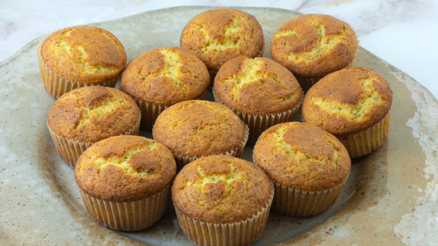 Receita de bolinhos de limão saudável, rápida e fácil: perfeita para o lanche especial do final de semana