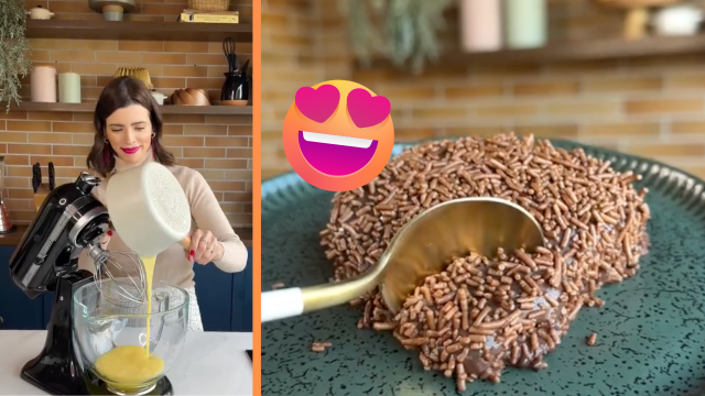 Molhadinho! Macio! Saboroso! Esse bolo de brigadeiro quente é a perfeição em forma de doce!