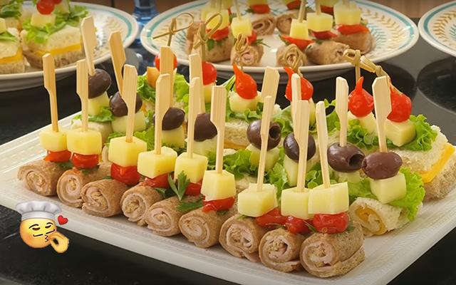 Nem cozinhar, nem assar: é só misturar e modelar os ingredientes para fazer esses salgados deliciosos e servir de petisco ou lanche