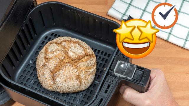 Pão caseiro e fofinho na airfryer que fica pronto em 15 minutos!