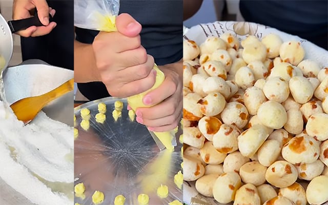 Pipoquinha de queijo é o petisco perfeito para comer aos montes, é muito fácil de fazer!