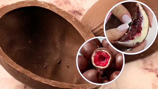 Ovo Franuí: o doce que viralizou é tendência pra Páscoa 2024! Veja como fazer a receita de chocolate com framboesa