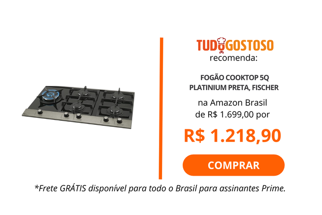 Ofertas Prime Day: Confira 5 modelos de cooktop com até  R$600 reais de desconto