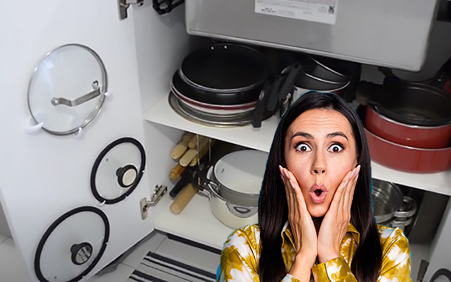 Esse é o melhor jeito de guardar as suas panelas com tampa: fica organizado e economiza espaço