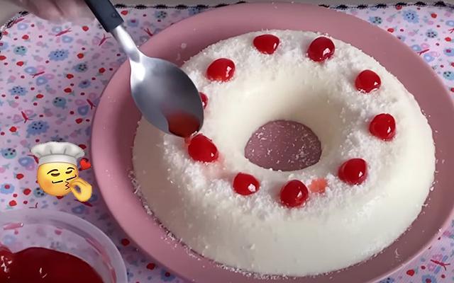Nem gelatina, nem amido de milho: a sobremesa gelada de Natal da minha tia é a mais gostosa e fácil de fazer