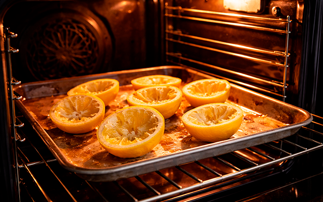 Coloque casca de limão no forno desligado e veja o que acontece com sua cozinha: truque tem 5 funcionalidades incríveis