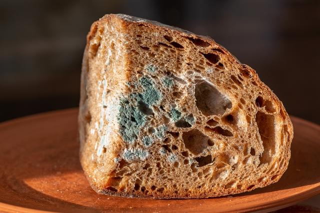 O que acontece se eu comer a parte boa de um pão mofado?