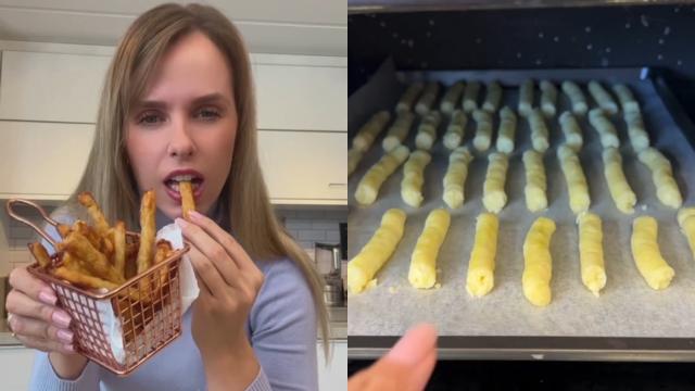 Batata frita crocante diferente e sem fritar: fiz desse jeito e viciei!