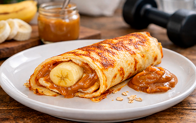 Lanche pré-treino de apenas 3 ingredientes tão saboroso e fácil que corre o risco de querer fazer todos os dias