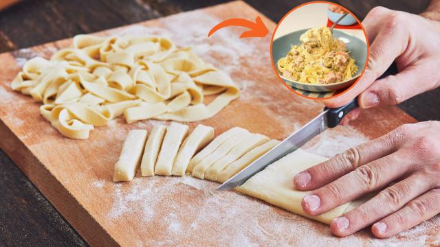 Se você quer fazer macarrão com massa caseira, preste atenção nesse detalhe para não desandar