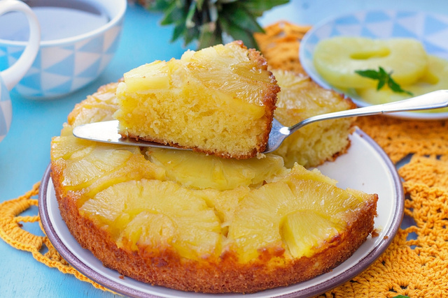 Se você adora bolo de abacaxi, esse é perfeito para você! (Créditos: Shutterstock)