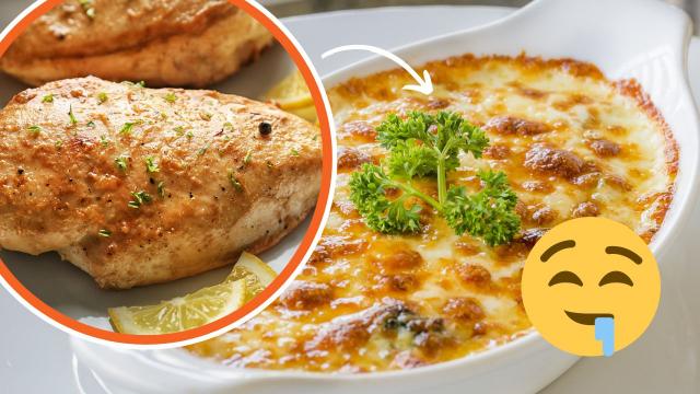 Peito de frango assado suculento e cheio de sabor: esse é o truque de ouro para um prato digno de restaurante