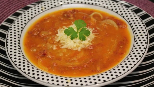 Esse caldo é ideal para um dia chuvoso ou cansativo (Créditos: TudoGostoso)