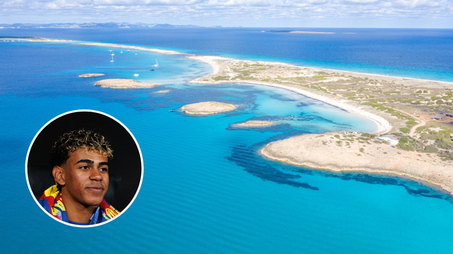 O refúgio de verão de Lamine Yamal: uma praia paradisíaca sem casas ao redor no Mediterrâneo, onde se servem as melhores sardinhas grelhadas