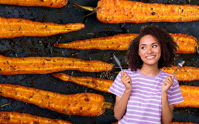 Essa cenoura de 5 minutos será a mais crocante e saborosa que você já fez