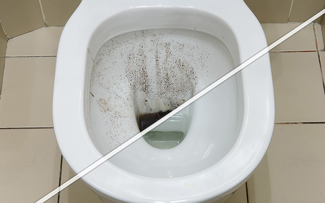 Privada limpa em poucos minutos: como remover calcário e sujeira facilmente com um produto que você nunca pensou