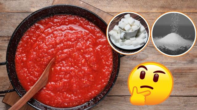 Afinal, um bom molho de tomate se faz com ou sem açúcar?
