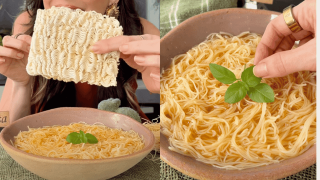 Troque o miojo por esse macarrão instantâneo saudável, sem glúten e pronto em apenas 3 minutos