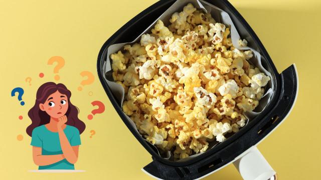 Pode fazer pipoca na airfryer ou não? Entenda se há perigo no método ou se pode usar a fritadeira sem medo