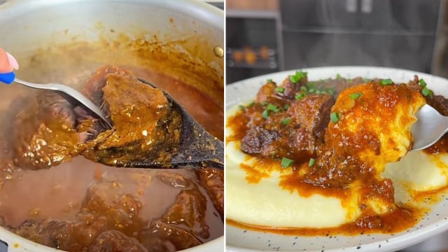 Carne de panela se desmanchando com gostinho de infância: é muito fácil se seguir a receita do TudoGostoso