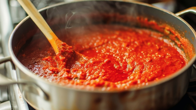 O preparo do molho de tomate perfeito exige apenas técnica e paciência. (créditos: Shutterstock)