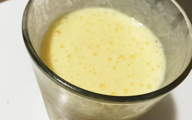 O suco de maracujá com leite condensado é quase uma sobremesa (Créditos: Hary/TudoGostoso)