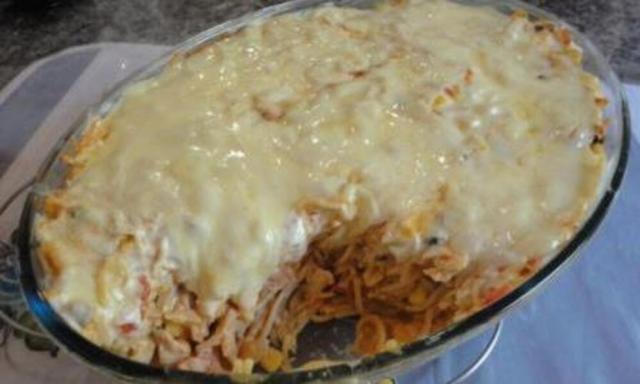 Essa macarronada vai ao forno e o resultado é surpreendente (Créditos: Luciana/TudoGostoso)