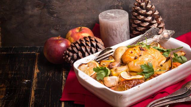 Os tabuleiros perfeito para cozinhar as sobras do Natal