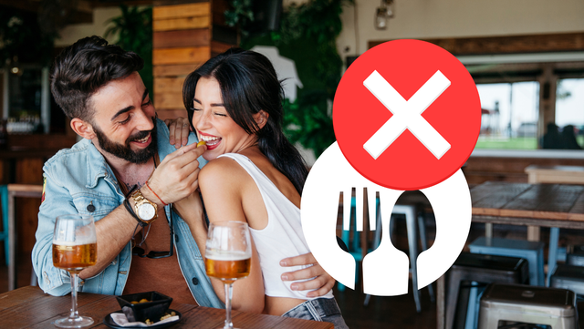 5 alimentos PROIBIDOS para um date de sucesso em restaurantes