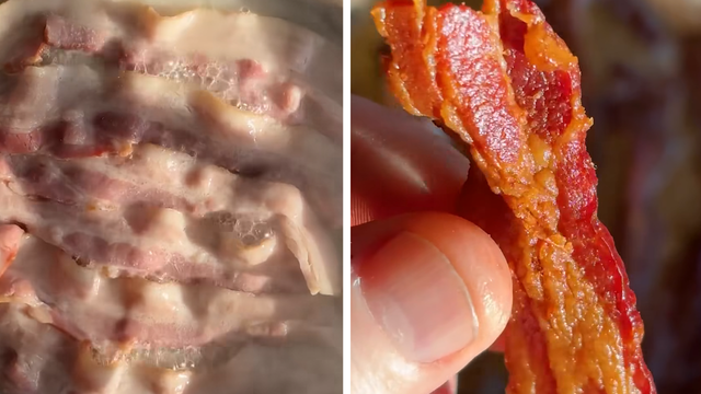 Uma frigideira, água e paciência é tudo que você precisa para fazer o bacon mais crocante e gostoso da sua vida