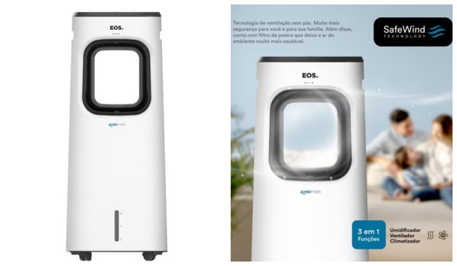 Tenha um ambiente sempre frequinho com o EOS 3,5 Litros 3 em 1 Arctic Fresh (Imagem: EOS)