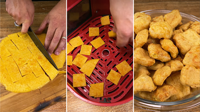 Delicioso, viciante e pronto em 8 minutos: esse é o salgadinho que faço para os meus filhos, uma receita na airfryer saudável e fácil!