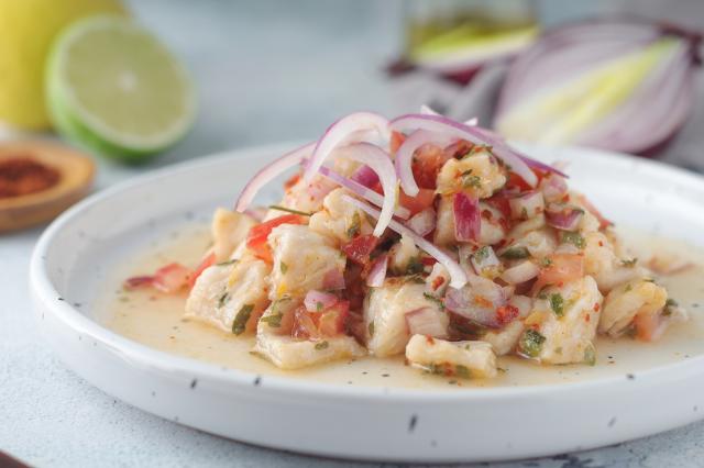 Ceviche de tilápia (Créditos: Shutterstock)